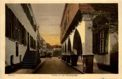 Soest - Partie an der Marktstrasse -227718