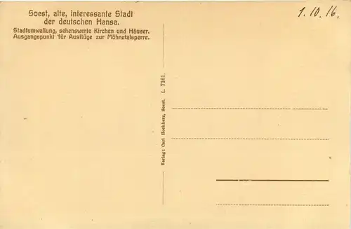 Soest - Partie an der Marktstrasse -227718