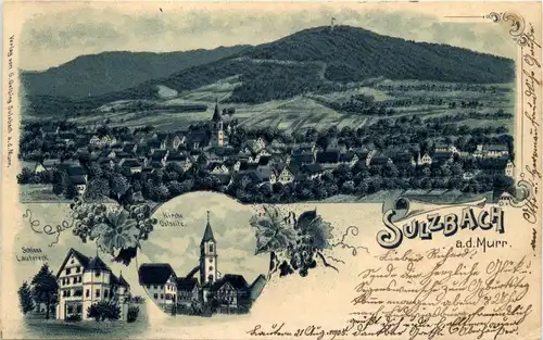 Gruss aus Sulzbach - Litho -228968