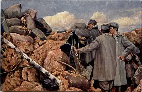 Stellungen an der italienischen Front -229348