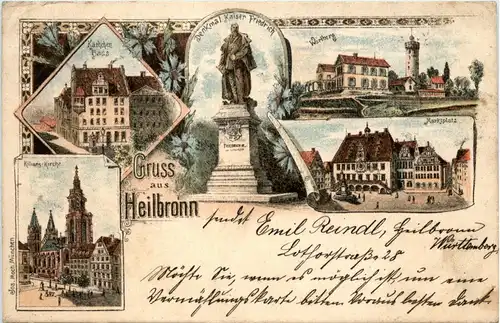 Gruss aus Heilbronn - Litho 1896 -229090