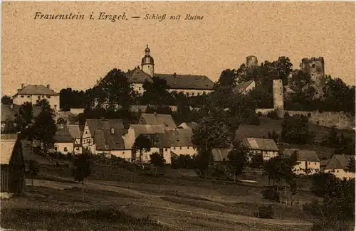 Frauenstein - Schloss und Ruine -230212