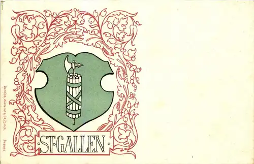 St. Gallen - Wappen -268470