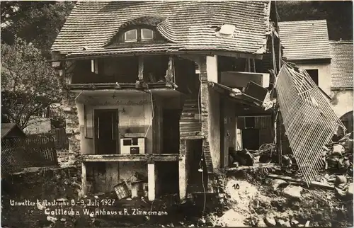 Bad Gottleuba - Unwetter Katastrophe 1927 -228092