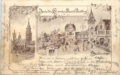 Heilbronn - Industrie Gewerbe und Kunst Ausstellung 1897 -230434
