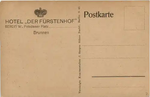 Berlin - Hotel Der Fürstenhof -229608