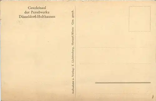 Düsseldorf - Holthausen - Gesoleisaal der Persilwerke -230384