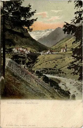 Gotthardbahn - Goeschenen -268780