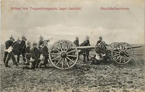 Grüsse vom Truppenübungsplatz Lager Lechfeld -230558