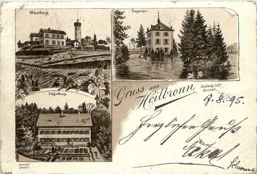 Gruss aus Heilbronn - Litho 1895 -229086