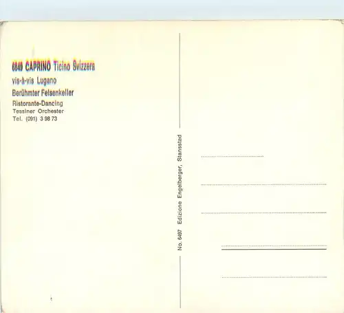 Caprino - Felsenkeller -268822