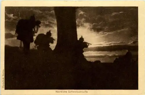 Nächtliche Schleichpatrouille - Feldpost -230622