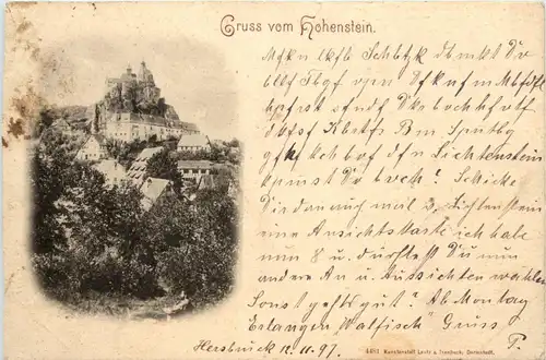 Gruss vom Hohenstein -229788