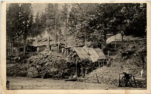 Winterbehausung unserer Feldgrauen auf dem Wiskover Kamm -230510