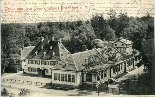 Gruss aus dem Oberforsthaus Frankfurt -229660