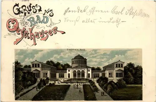 Gruss aus Bad Oeynhausen - Litho -229702