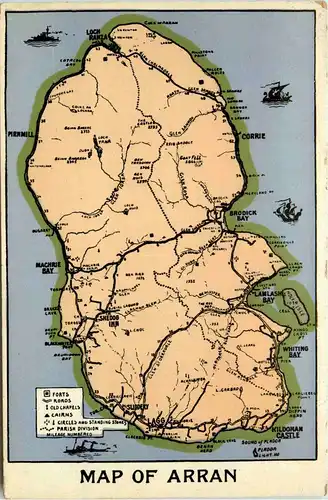 Map of Arran -229970