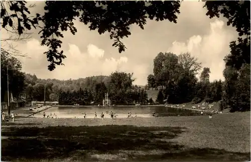 Wismut sanatorium Warmbad - Schwimmbad -228564