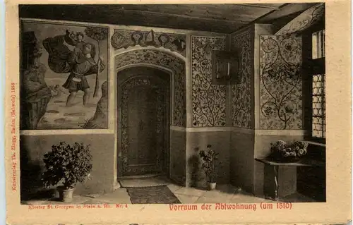Kloster St. Georgen - Vorraum der Abtwohnung -269364