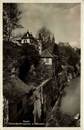 Basel - Deutschrittergarten und Münster -269382
