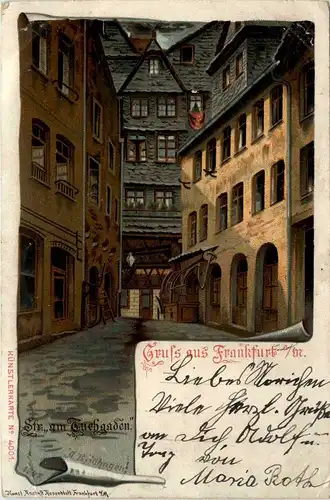 Gruss aus Frankfurt - Litho -229638