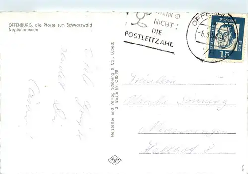 Offenburg - Neptunbrunnen -230438