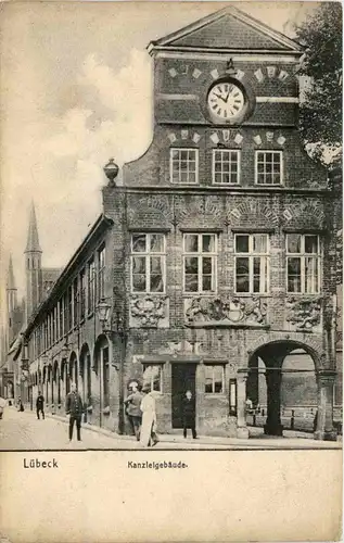 Lübeck - Kanzleigebäude -230230