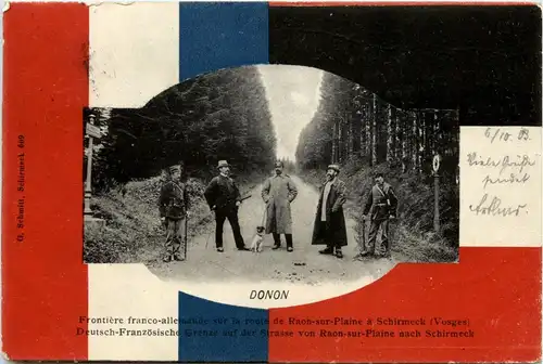 Frontiere franco Allemande Schirmeck -230522