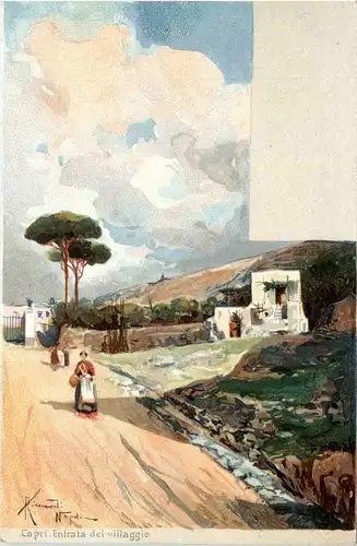 Capri - Entrada del villaggio -269876