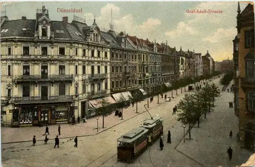 Düsseldorf - Graf Adolf Strasse - Strassenbahn -229412