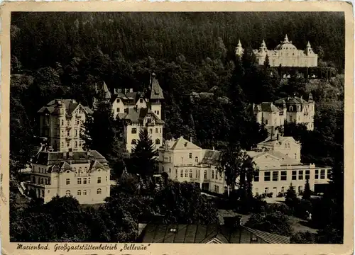 Marienbad - Grossgaststättenbetrieb Bellevue -231798