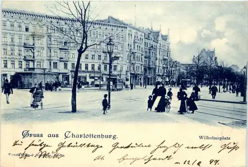 Gruss aus Charlottenburg - Wilhelmsplatz -229532