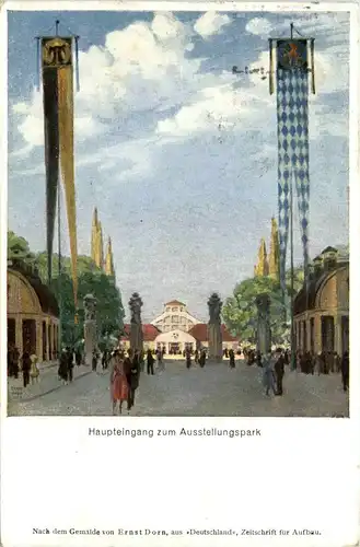 Haupteingang Ausstellungspark München -229572