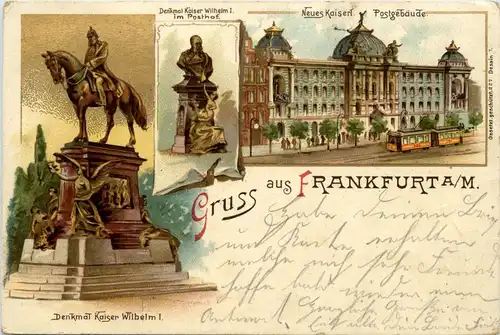 Gruss aus Frankfurt - Litho -230942