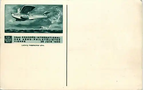 Congres International des Aero Philateliestes Vienne 1933 -232202