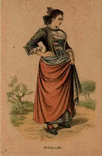 St. Gallen Tracht -232448