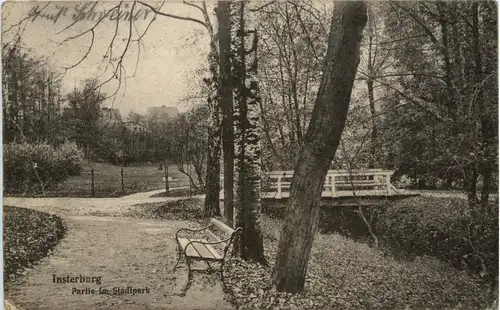 Insterburg - Partie im Stadtpark -231440