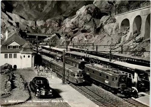 Zürich b Zoo - Modell Eisenbahn -232326