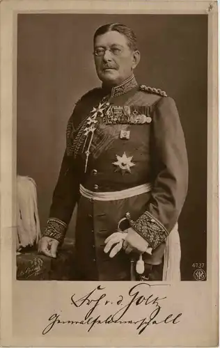 Generalfeldmarschall Freiherr von der Goltz -270626