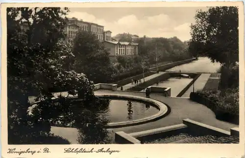 Königsberg - Schlossteich Anlagen -231616