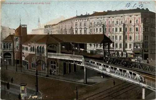 Berlin - Hochbahnhof Schlesisches Tor -270688