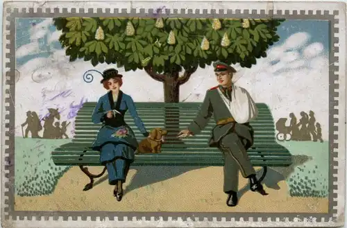 1. Weltkrieg - Künstlerkarte -262110