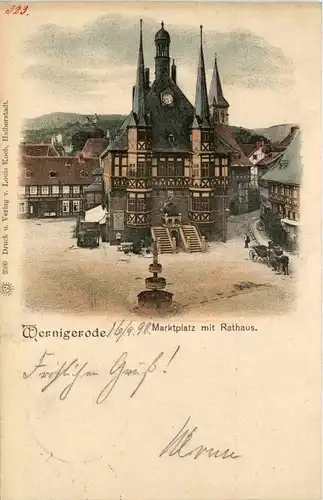 Wernigerode - Marktplatz -230342