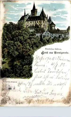 Gruss aus Wernigerode - Litho -271062