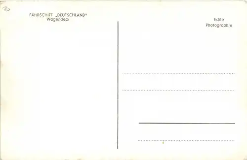 Fährschiff Deutschalnd - Wagendeck -232094