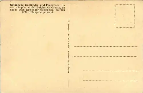 Gefangene Engländer und Franzosen -262306