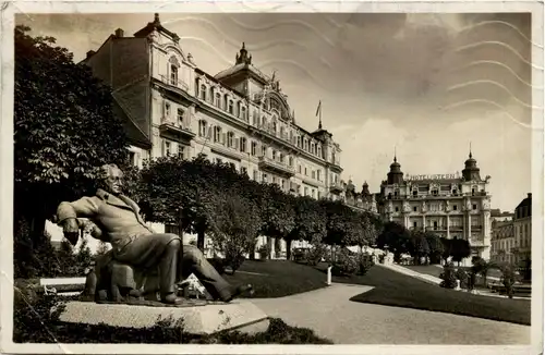 Marienbad - Goethe Denkmal -231904