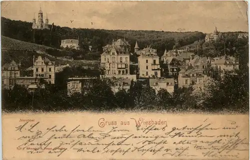 Gruss aus Wiesbaden - Nerothal -262352