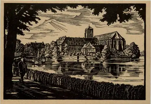 Breslau - Künstlerkarte Bodo Zimmermann -262488