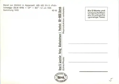 Bereit zur Abfahrt in Appenzell -232320